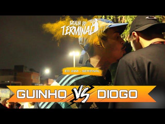 (ALTO NÍVEL ) Guinho x Diogo | SEMIFINAL | 200° Batalha do Terminal