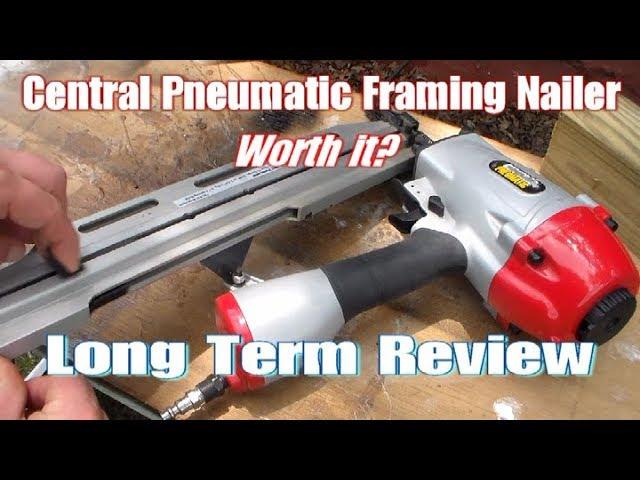 Central Pneumatic Framing Nailer - Long Term Review (Harbor Freight)