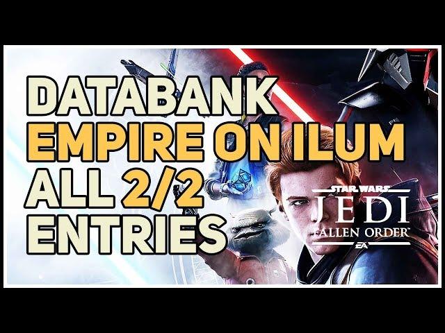 All Empire on Ilum Databank Locations Star Wars