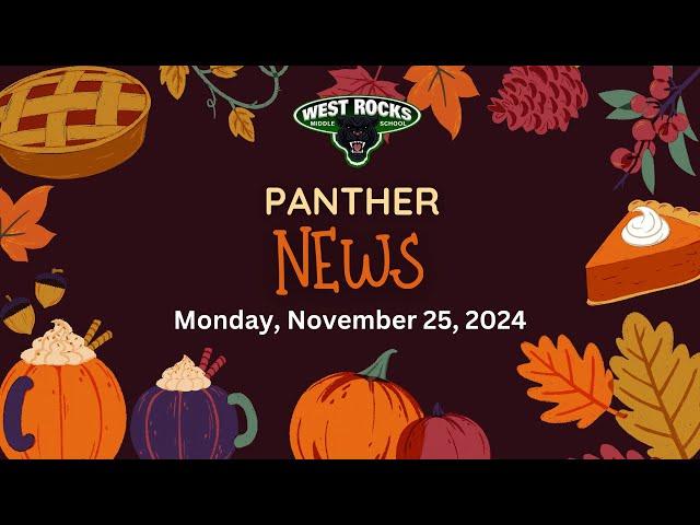 Panther News 11/25
