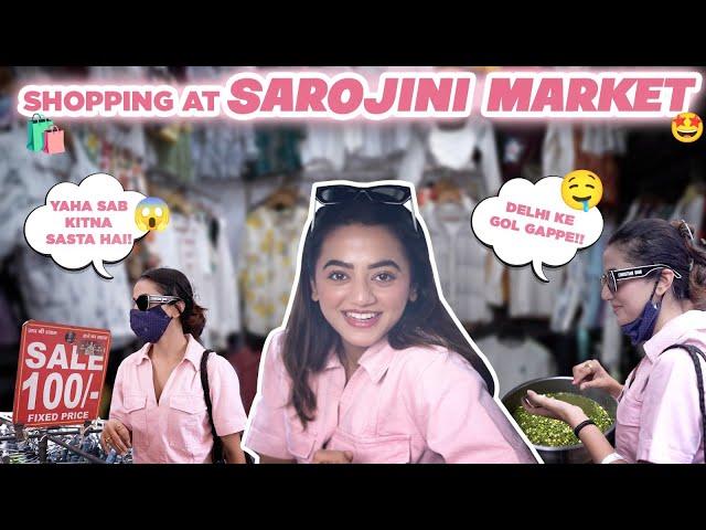 A Day at Sarojini Nagar Market: Tips for Budget Shopping | @HELLYSHAHOFFICIAL