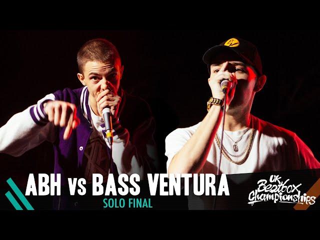 ABH vs Bass Ventura | Solo Final | 2019 UK Beatbox Championships