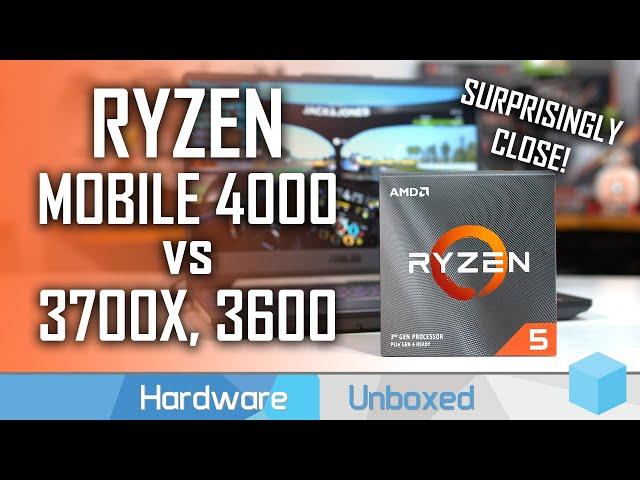 AMD Zen 2 Laptop vs Desktop Battle, Can Ryzen Mobile 4000 Beat a Desktop PC?