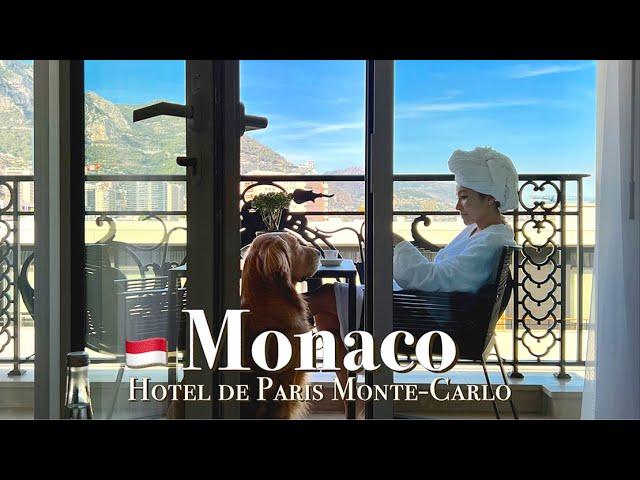 My DOG visits MONACO, the richest country l Hotel de Paris Monte-CarloㅣCannes| Mirazur 3 Michelin