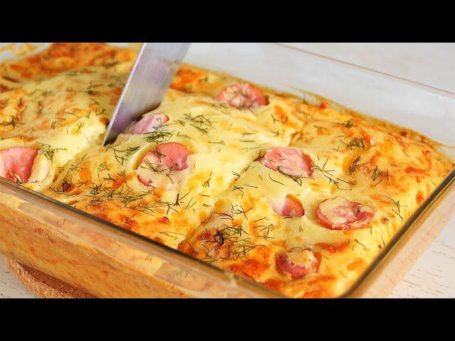 Очень вкусный и сытный завтрак на скорую руку!