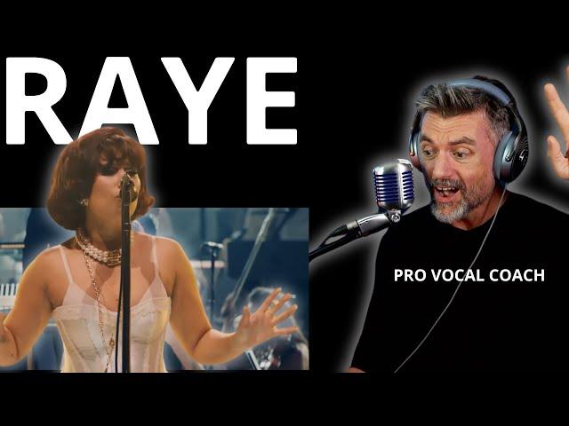 This Was an INSANE VOCAL! Raye-‘Oscar Winning Tears’ Pro Vocal Coach Reacts