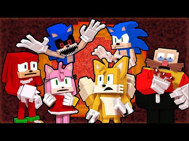 Sonic saves everyone from Sonic.EXE with voice - Minecraft Animation - Animated