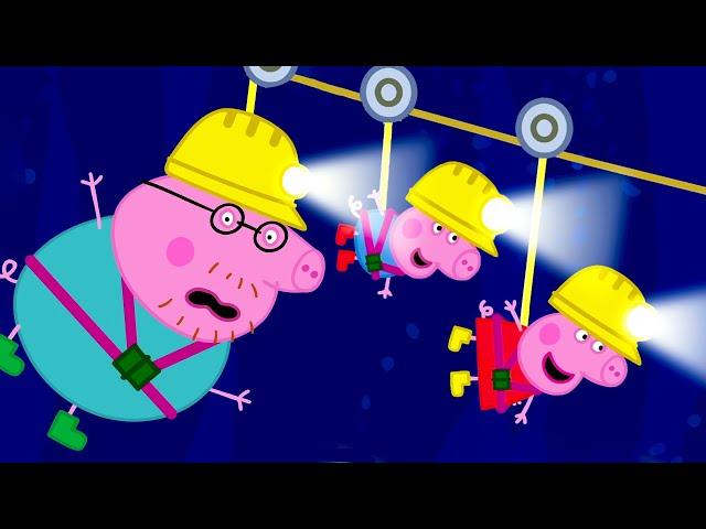 Die Höhlen-Zipline | Peppa-Wutz Volle Episoden