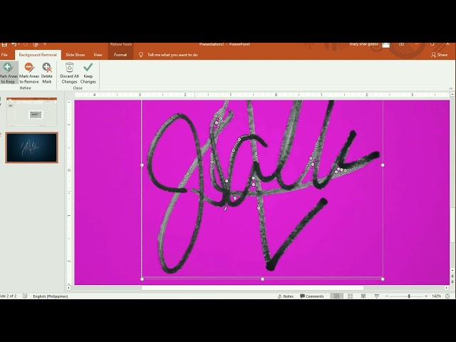 HOW TO REMOVE PICTURE BACKGROUND IN POWERPOINT (  DIGITAL SIGNATURE )