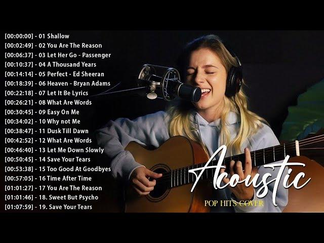 Acoustic Cover Of Popular Songs - Acoustic Love Songs Cover 2024 - Best Acoustic Songs Ever #1