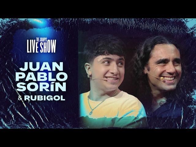 ¿Qué hacen Juan Pablo Sorín y Rubigol sentados en el mismo lugar? - The Juanpis Live Show