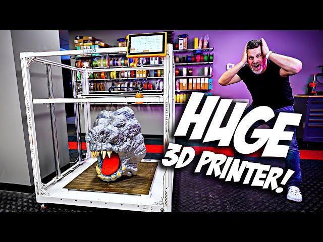 Monster Sized 3D Prints - Elegoo OrangeStorm Giga!