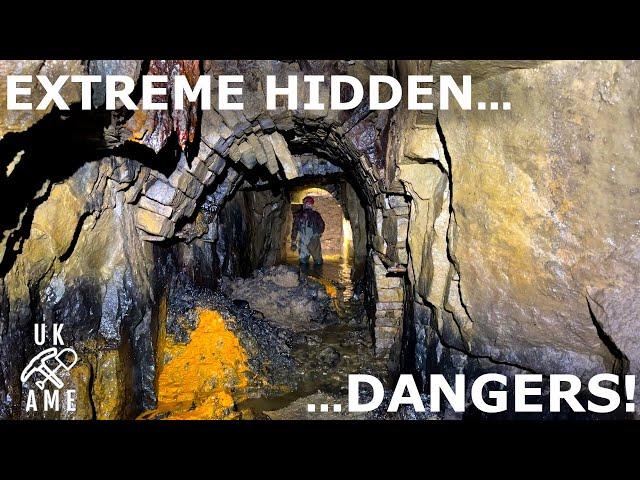 This Mine Has Hidden Extreme Dangers : Deceptive Beauty  UK Abandoned Mine Explores.