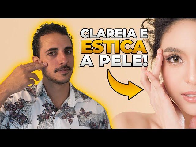 ESSE ÓLEO CLAREIA E ESTICA A PELE, REDUZ MANCHAS E RUGAS