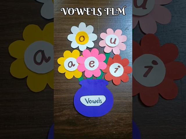 How to make tlm on Vowels #trending #viral