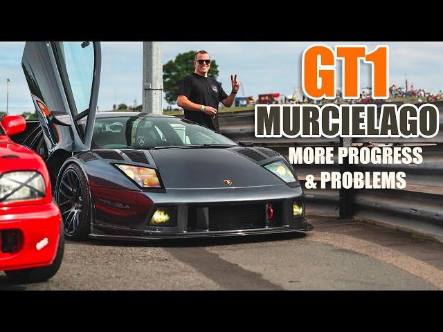 GT1 Murcielago LP640 Progress & Problems after the fun on track