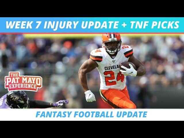 10/17 2024 Fantasy Football Week 7 Update: TNF Picks DEN at NO | Injuries Kupp, Taylor, Maye, Nabers