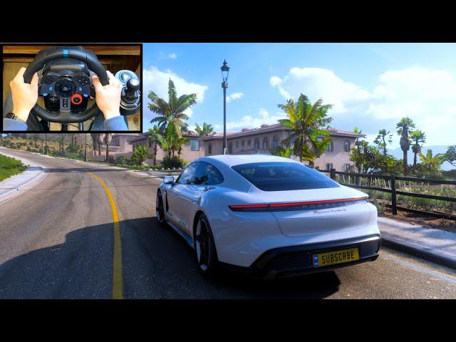 420 km/h Electric Car?!! Porsche Taycan Turbo S - Forza Horizon 5