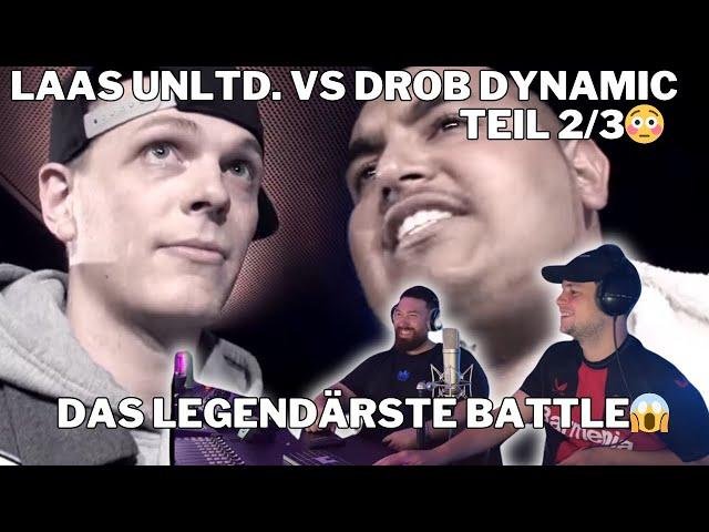 Das legendärste Battle LAAS vs DROB DYNAMIC Rap am Mittwoch BMCL TEIL2/3 reaction