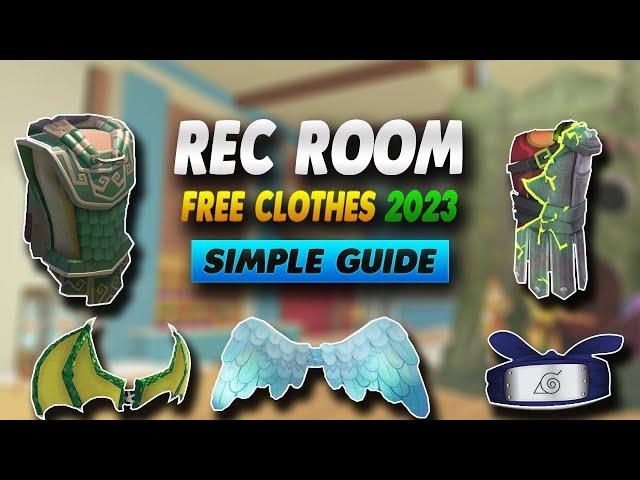 Rec Room How To Get Free Clothes 2023 - Simple Guide