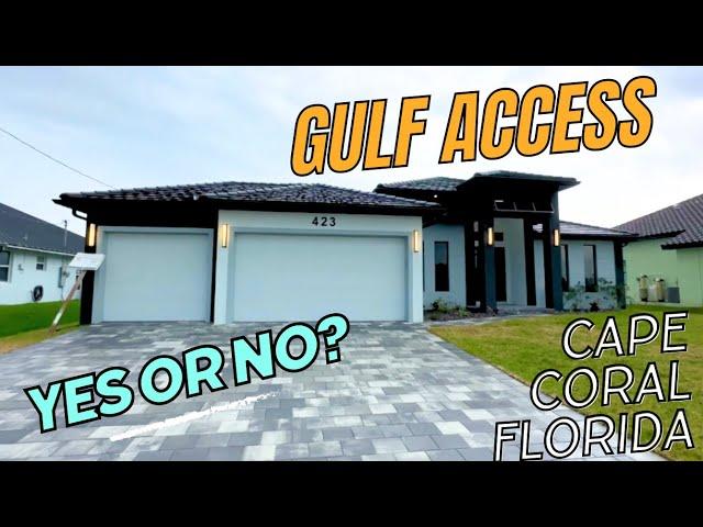 ONE OF THE BEST GULF ACCESS NEW HOMES | CAPE CORAL, Fl (#175)