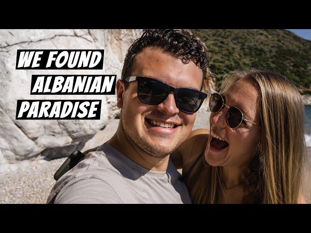 GJIPE BEACH - Most beautiful place in Albania || Road Trip Through Albania Begins