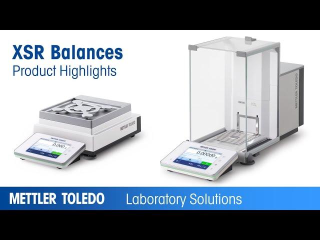 XSR Laboratory Balance Product Highlights