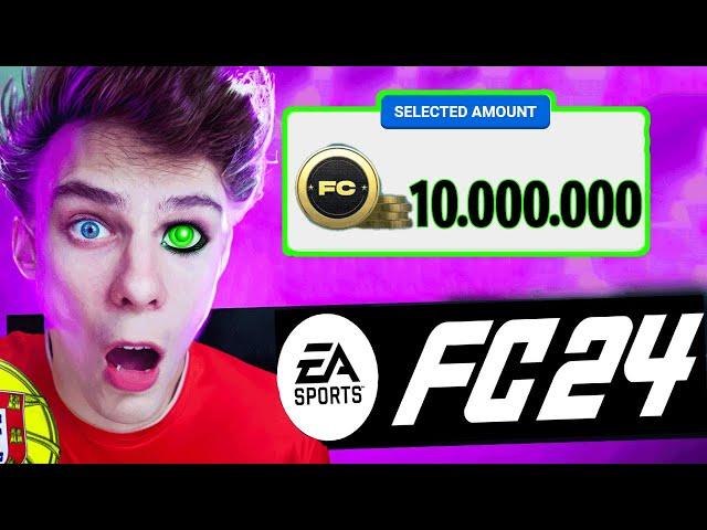 EA FC 24 FREE COINS  - HOW TO GET FREE COINS ON EA FC 24 *MAKE MILLIONS* (PC,XBOX,PS)