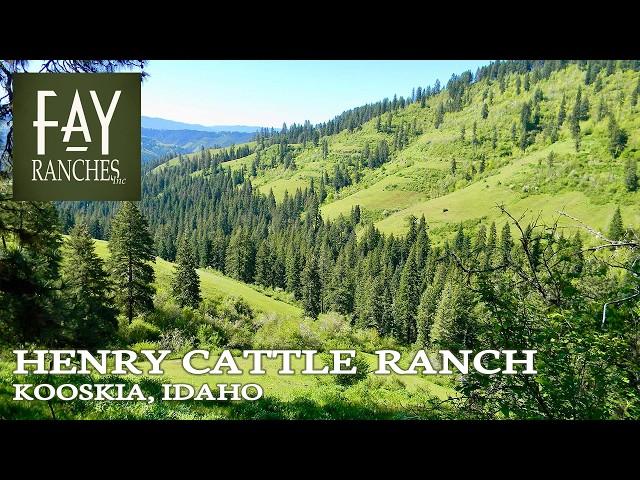 Idaho Ranch For Sale | Henry Cattle Ranch | Kooskia, Idaho