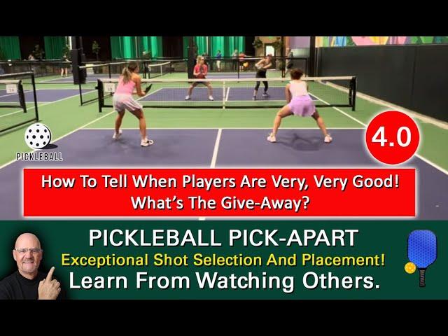 Pickleball! Being Able To Execute One Shot Better Than Your Opponent Can Make You A Winner!