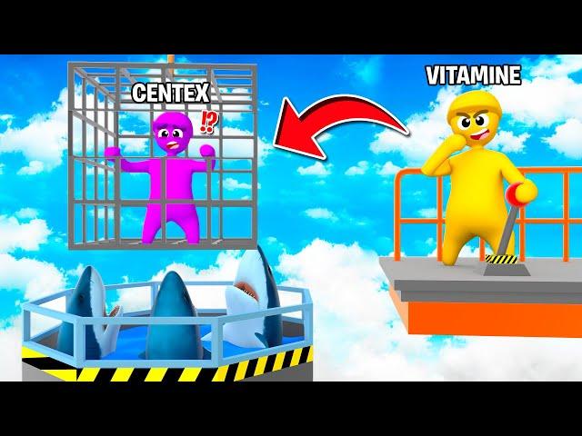 CENTEX FALLEN LASSEN?! Lustiger YouTuber Kampf in GANG BEASTS!