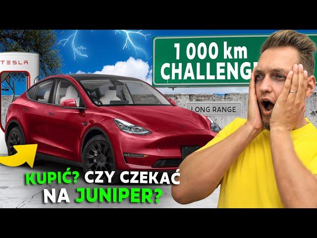 Przejechałem 1000 km Teslą Model Y! DLACZEGO LEPIEJ NIE KUPOWAĆ? 