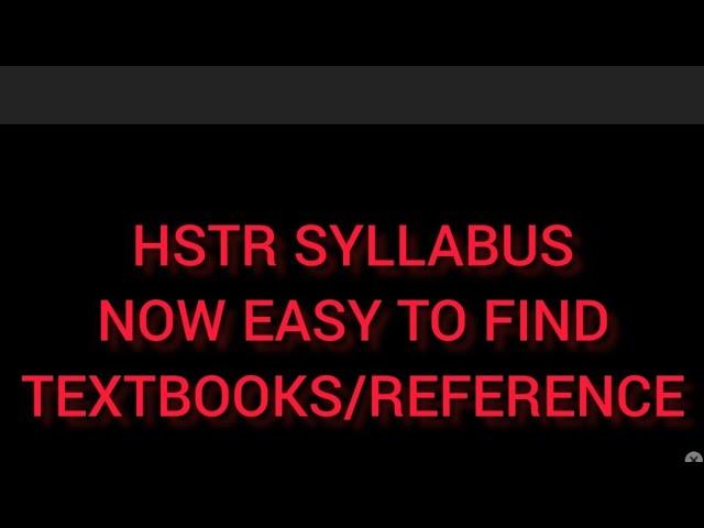 HSTR recruitment syllabus 2023#hstr syllabus#hstr2023#ncert textbooks tr