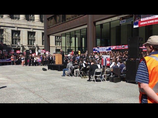 Petru Amarei from Romanian Television Network- Miting pro Bodnariu April 16 2016 Chicago