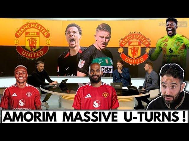 SHOCK TWIST EMERGES MANCHESTER UNITED TRANSFER NEWS TODAY AMORIM CONFIRMED DEALS