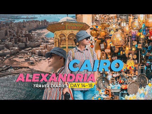 DU LỊCH AI CẬP - Cairo - Alexandria QUÁ BẤT NGỜ | IAMKOO