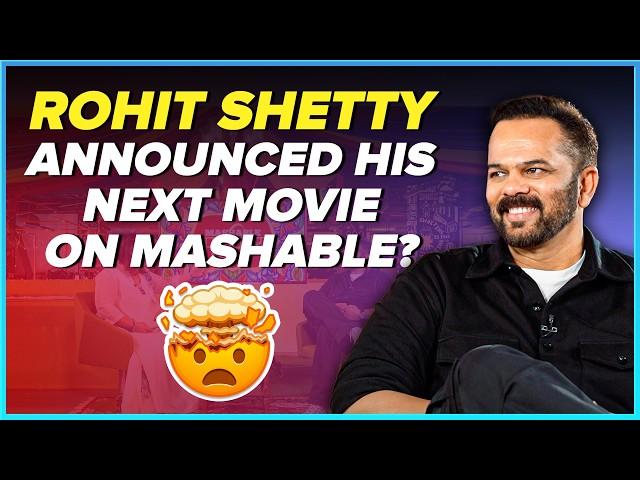 Rohit Shetty on Social Media Critics, SRK in Cop Universe & Hints at New Movie? |Mashable Mehfil EP6