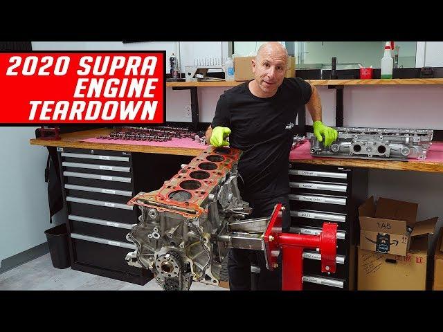 2020 Supra B58 Engine Teardown - First Look - Better than the 2JZ?