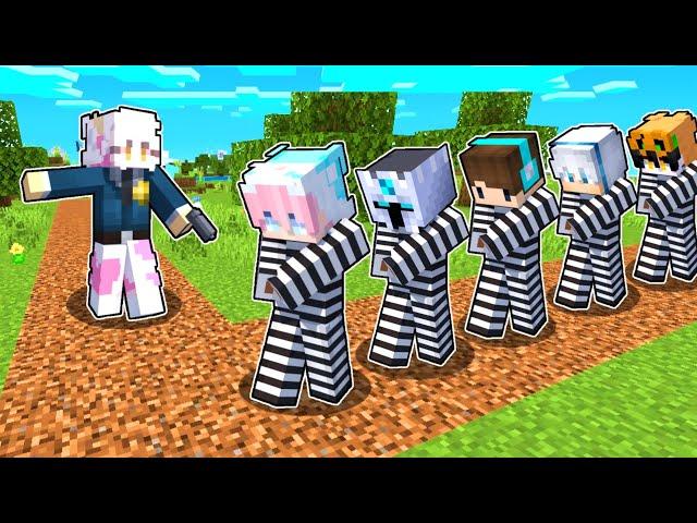 MOMON RP JADI POLISI DAN MENANGKAP PENJAHAT di MINECRAFT ft @BANGJBLOX