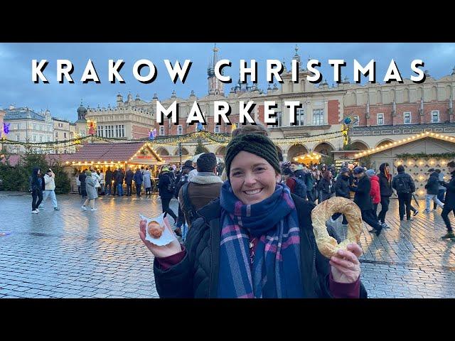 Krakow Christmas Market | Trying Polish Food