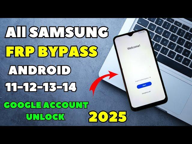 All Samsung Frp Bypass 2025 Android 11-12-13-14 Frp Remove - Google Lock 1000% Bypass | New Trick