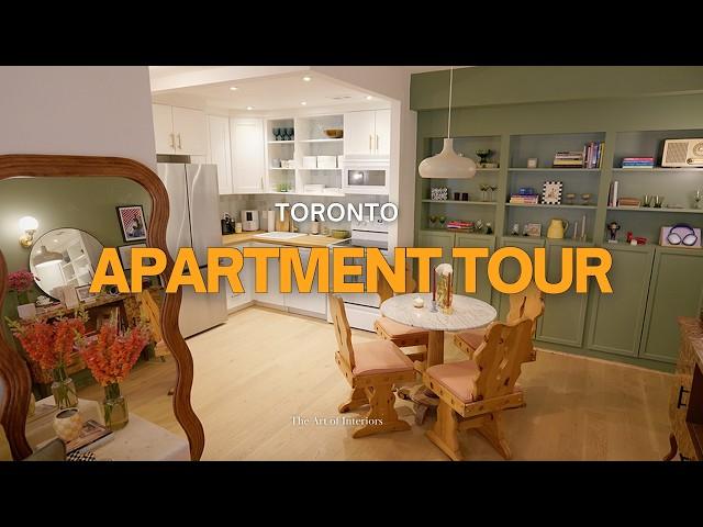 Touring a Stunning 600 Sq Ft Toronto Apartment with DIY IKEA Hacks