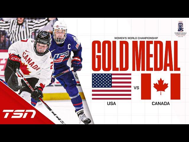 USA vs. Canada FULL HIGHLIGHTS | 2024 Women's World Hockey Championship Gold Medal Game