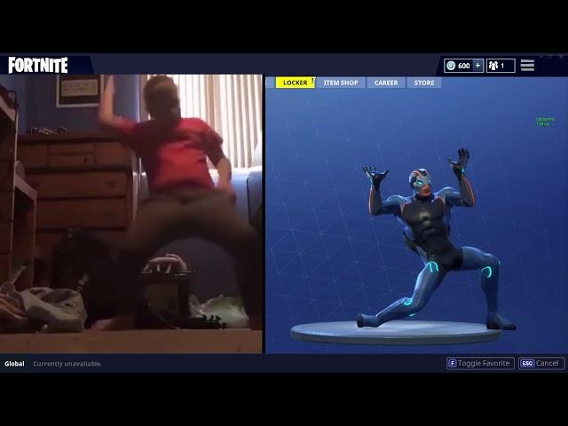 NEW Fortnite Dance Orange Justice vs Orange Shirt Kid