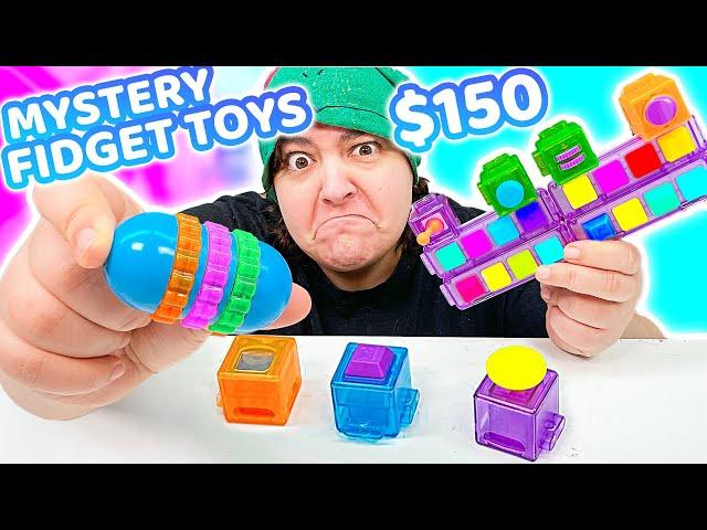 Never Again! Ranking $150 RARE Mystery Box Fidget Toys Dice Cubes