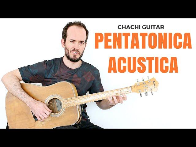 Cómo usar las 5 Posiciones Pentatónica con la Acústica - Guitarra Fácil