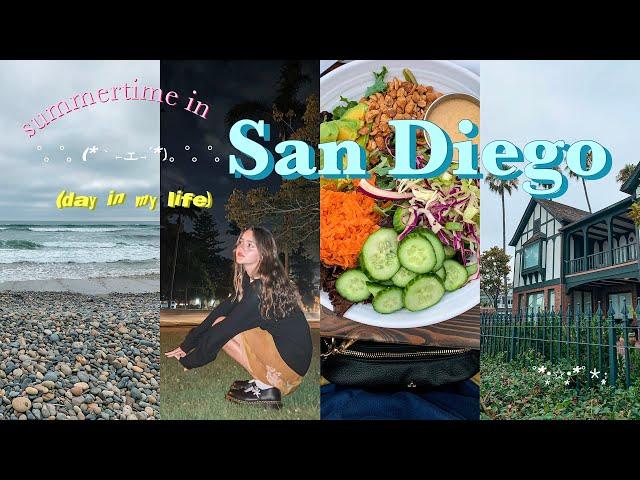 SAN DIEGO DAY IN THE LIFE: beaches, flea markets, & organic restaurants