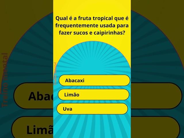 Desafio Brasil: Teste  seu Conhecimento sobre a Terra do Samba!