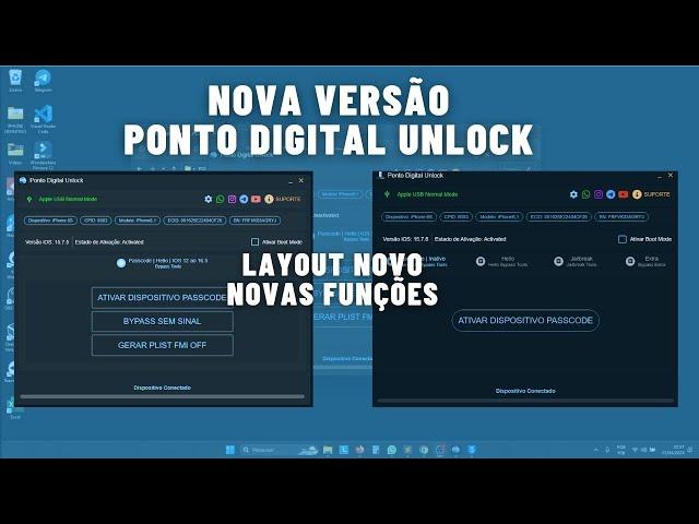 COMO DESBLOQUEAR ICLOUD 2024 - MELHOR FERRAMENTA - PONTO DIGITAL UNLOCK