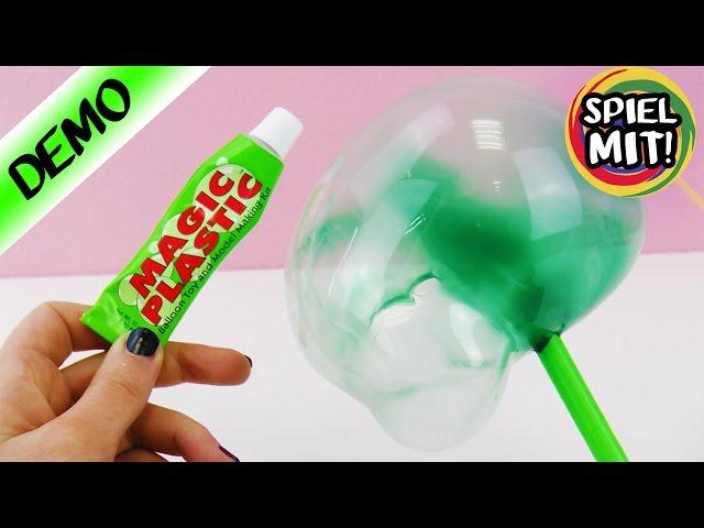 MAGIC PLASTIC - LUFTBALLON SELBER MACHEN | Magisches Plastik zum Aufblasen | Demo